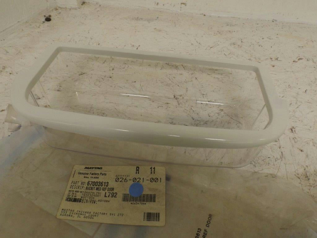 MAYTAG WHIRLPOOL REFRIGERATOR 67003613 MEDIUM BUCKET NEW MAYTAG WHIRLPOOL REFRIGERATOR 67003613 MEDIUM BUCKET NEW